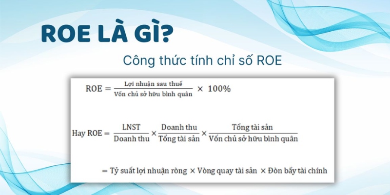 Công thức tính ROE: