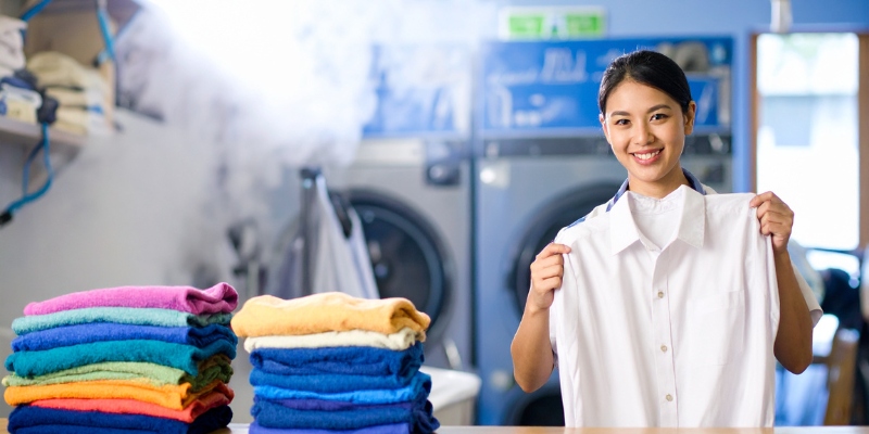 Dịch vụ giặt là dân sinh và công nghiệp nhỏ